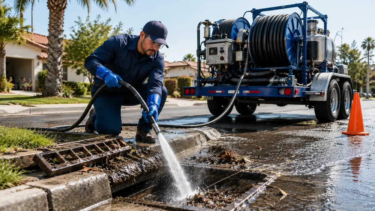 Storm Drain Hydro Jet Cleaning in Skyforest